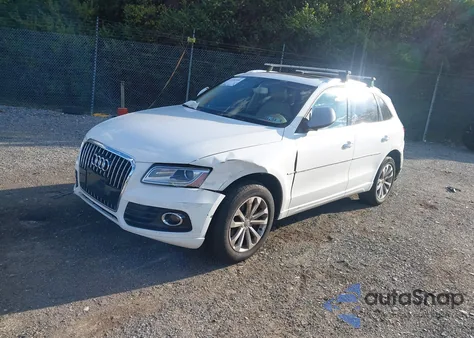 2017 Audi Q5 2.0T Premium from USA, damaged, VIN WA1C2AFP9HA018353
